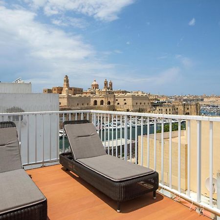Traditional & Modern Maltese Townhouse - Rooftop Terrace And Sea Views, Close To Birgu Waterfront Cospicua Exteriör bild