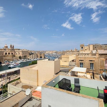 Traditional & Modern Maltese Townhouse - Rooftop Terrace And Sea Views, Close To Birgu Waterfront Cospicua Exteriör bild