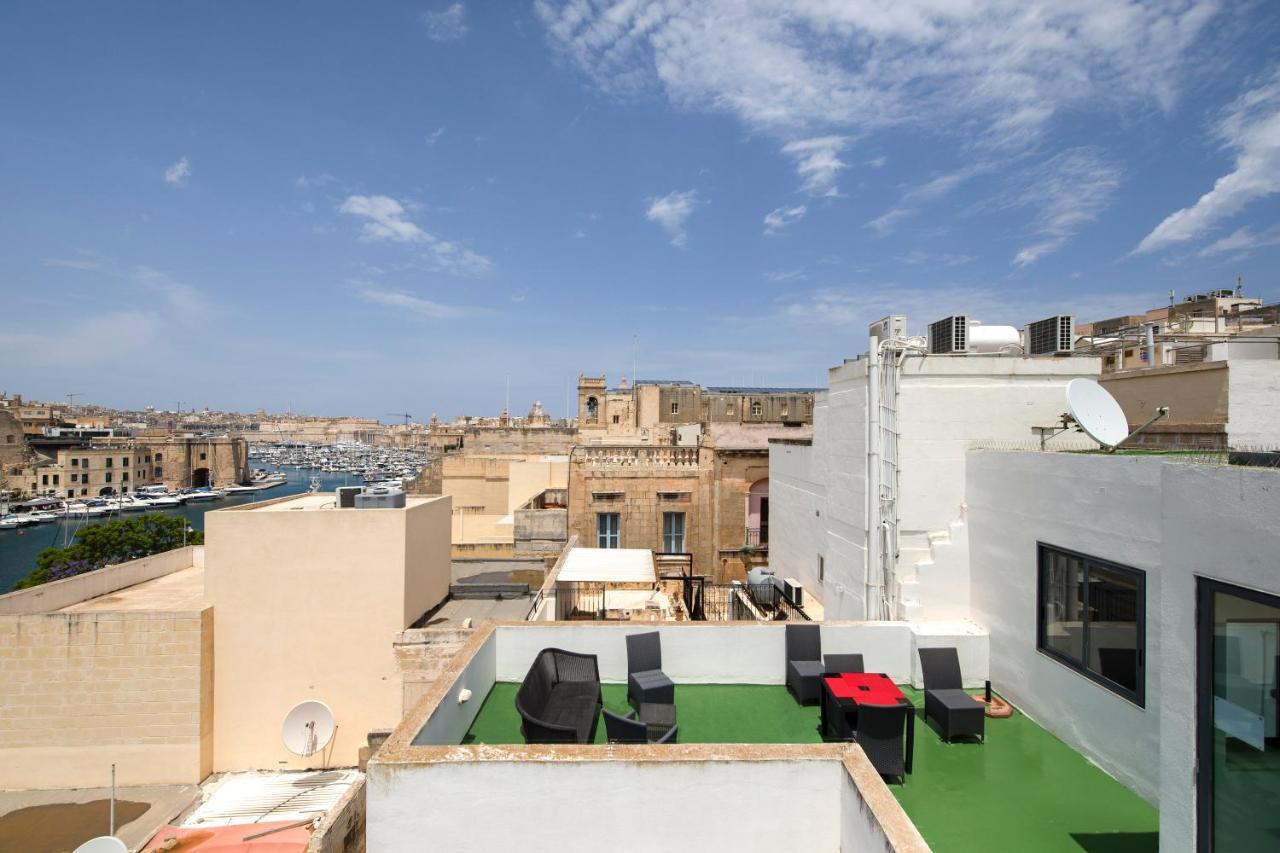 Traditional & Modern Maltese Townhouse - Rooftop Terrace And Sea Views, Close To Birgu Waterfront Cospicua Exteriör bild